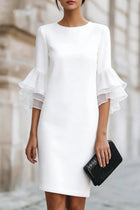 Liesl Ruffle Sleeve Mini Dress