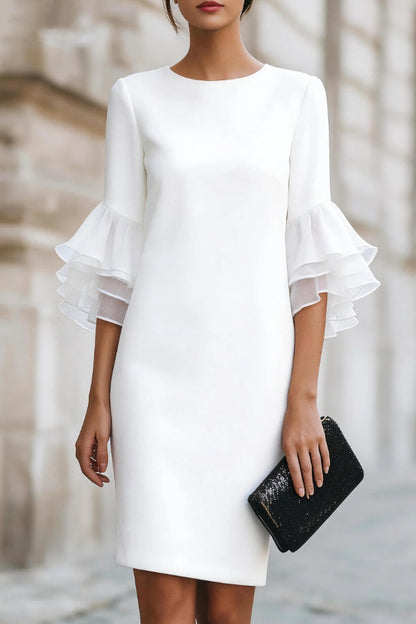 Liesl Ruffle Sleeve Mini Dress