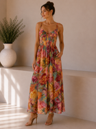 Donna Floral Maxi Dress