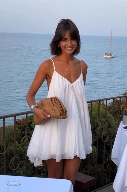 Blake Pleated Cami Mini Dress