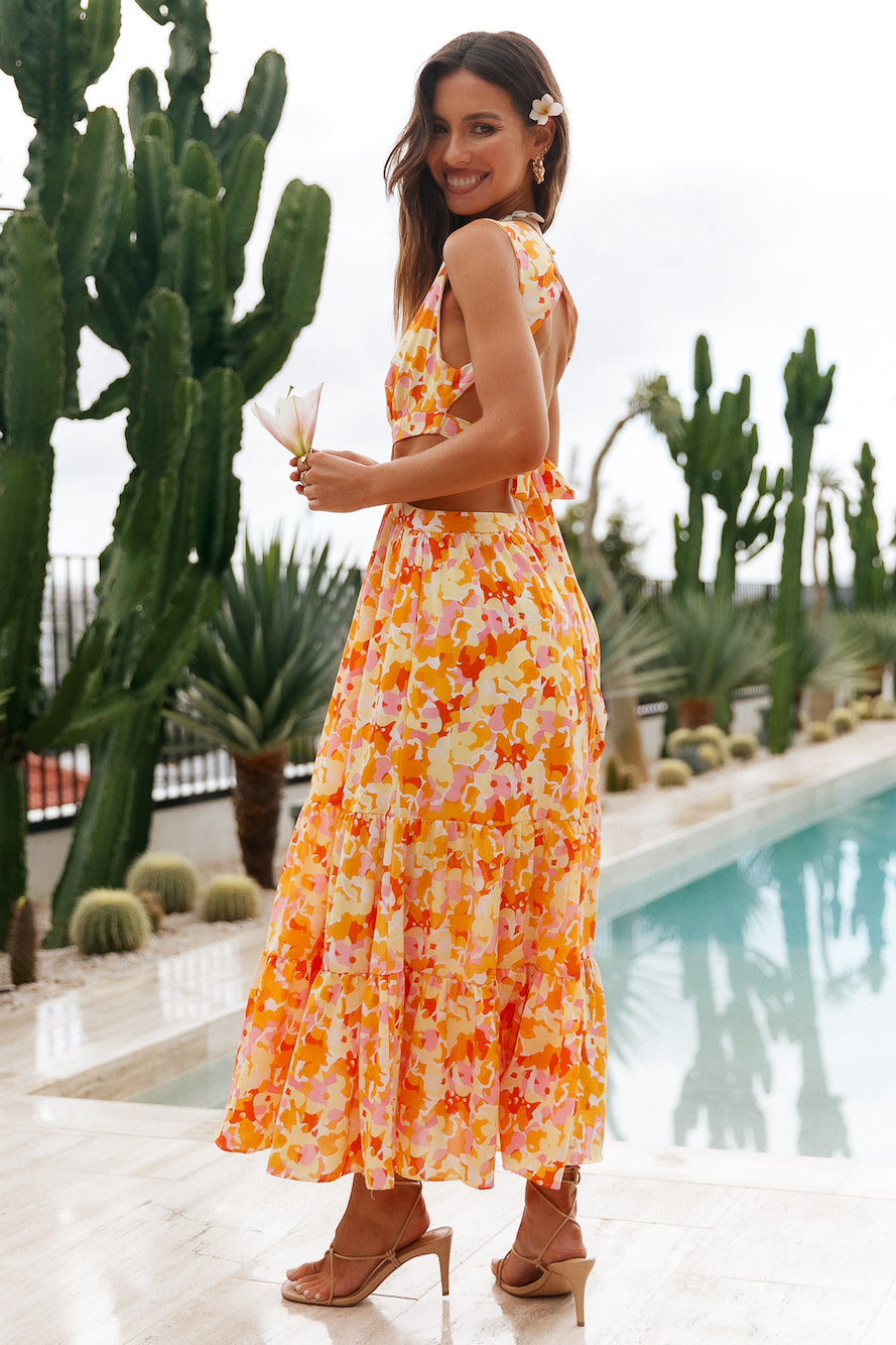 Jana Frosted Maxi Dress