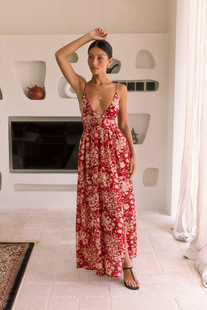 Piper Explore Linen Maxi Dress