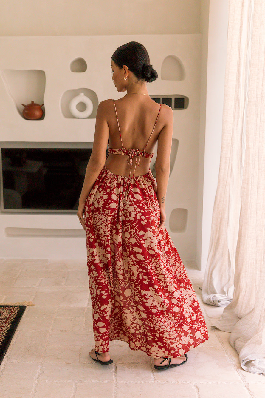 Piper Explore Linen Maxi Dress