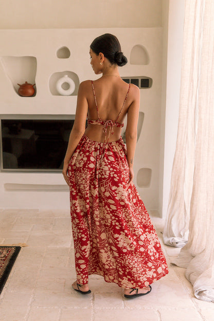 Piper Explore Linen Maxi Dress
