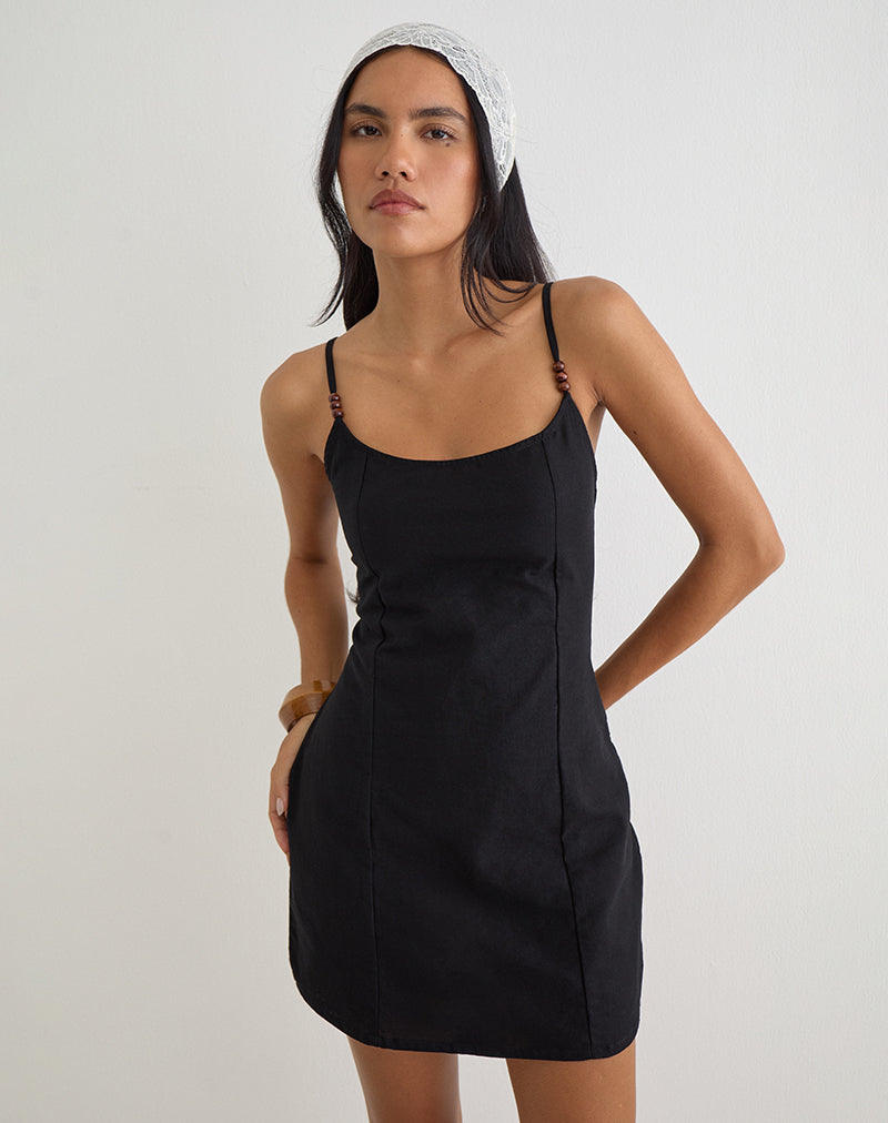 Ambra Linen Mini Dress