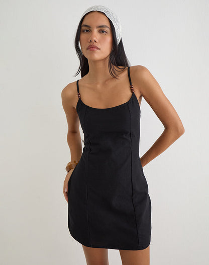 Ambra Linen Mini Dress