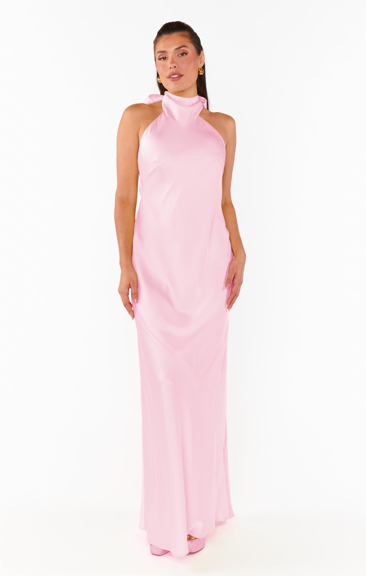 Federica Satin Charmeuse Bridesmaid Dress