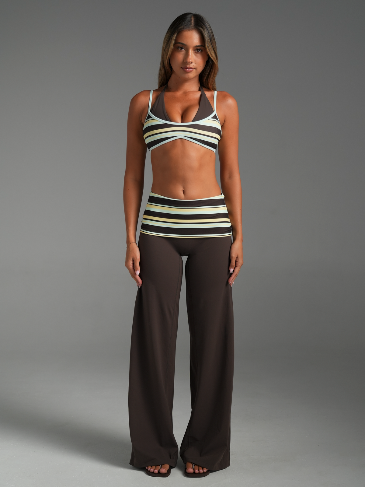 Julie Foldover Wide Leg Bottoms
