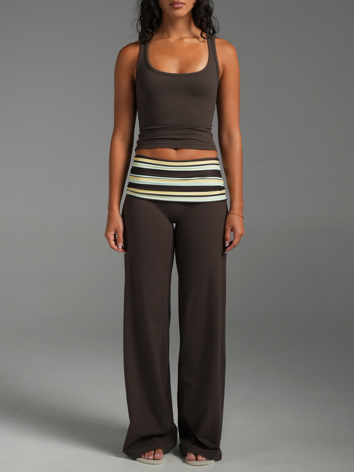 Julie Foldover Wide Leg Bottoms