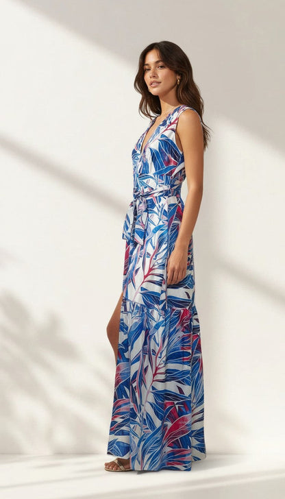 Sadora Satin Slip Dress Maxi