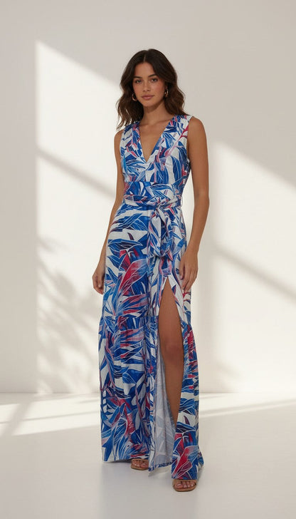 Sadora Satin Slip Dress Maxi