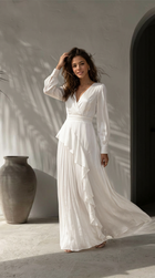 Marilia Satin Maxi Dress
