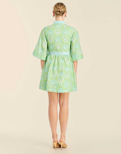 Gloria Trellis Mini Dress