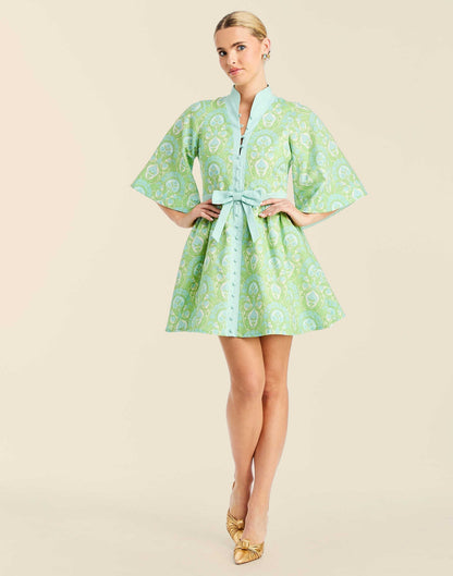 Gloria Trellis Mini Dress