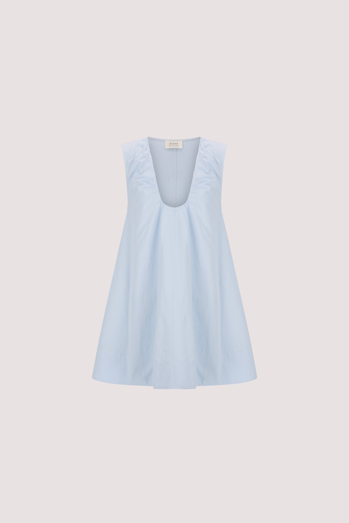 Gabby Cornflower Cotton Mini Dress