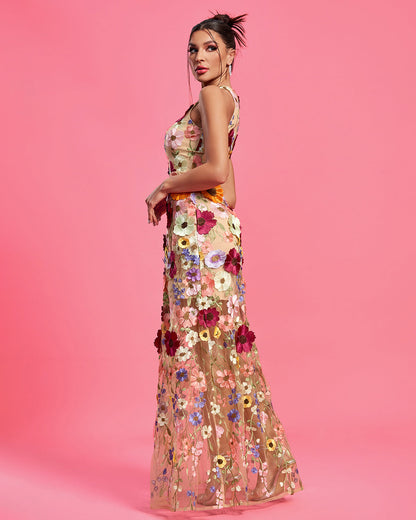 Maraya Floral Maxi Dress