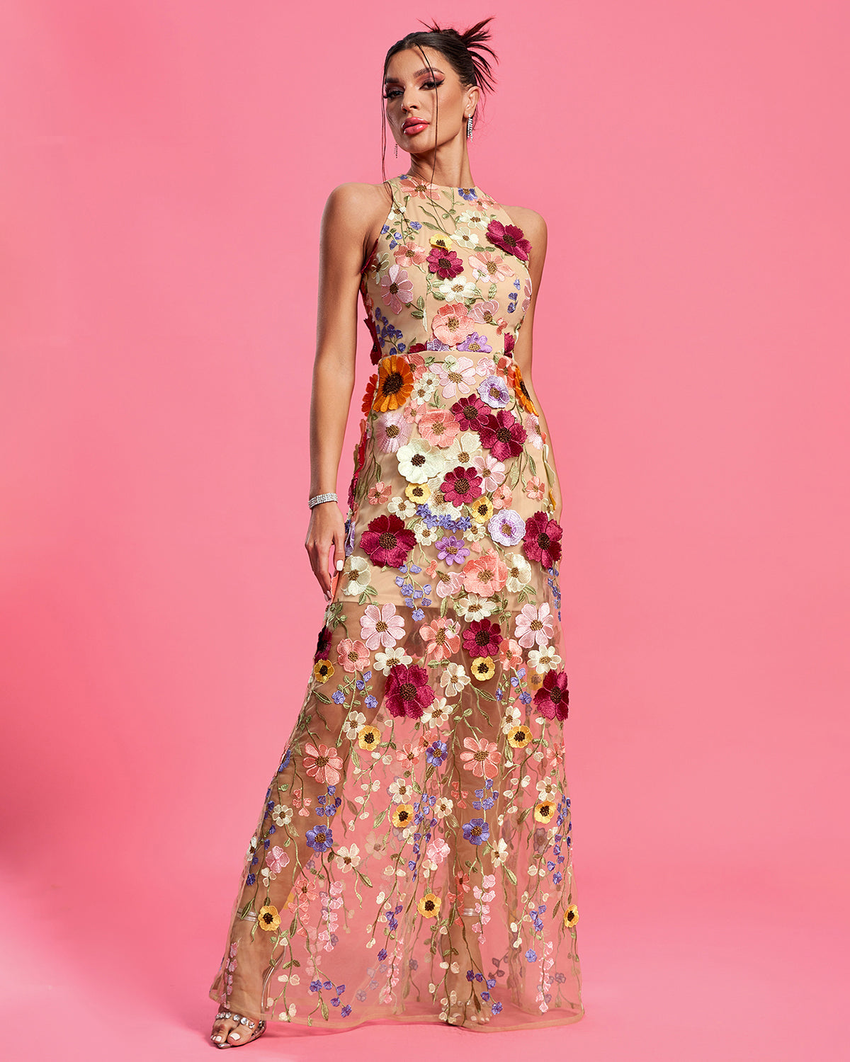 Maraya Floral Maxi Dress