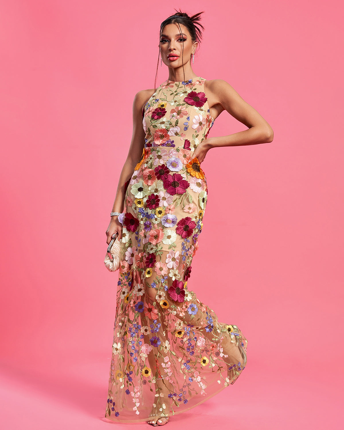Maraya Floral Maxi Dress