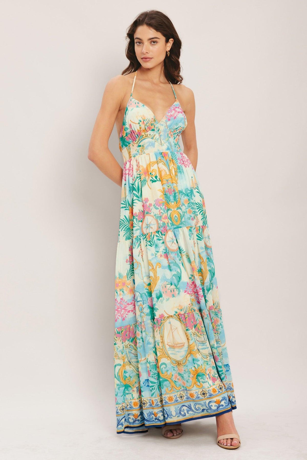 Saira Sail Away Woven Maxi Dress