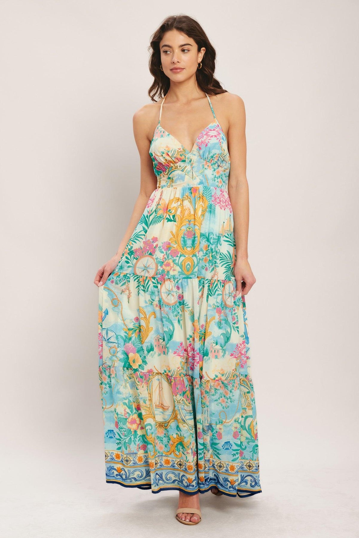 Saira Sail Away Woven Maxi Dress