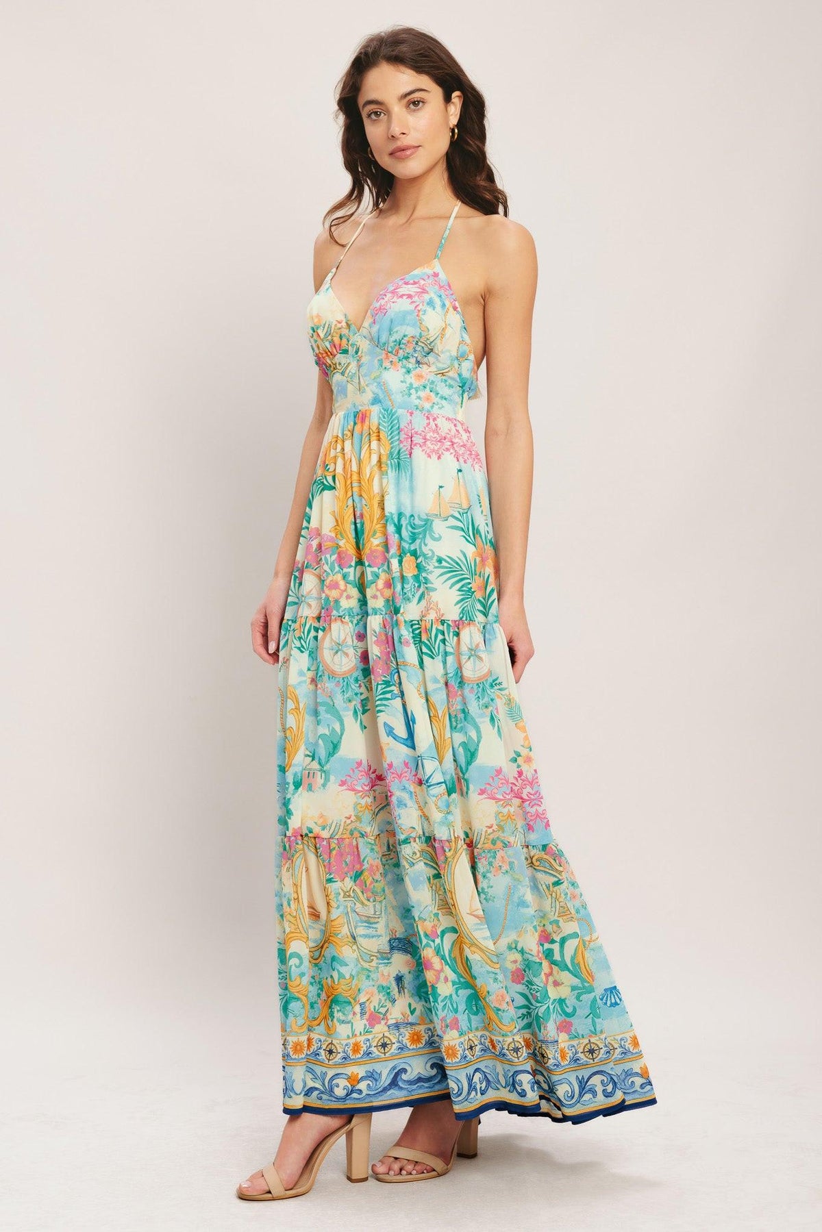 Saira Sail Away Woven Maxi Dress