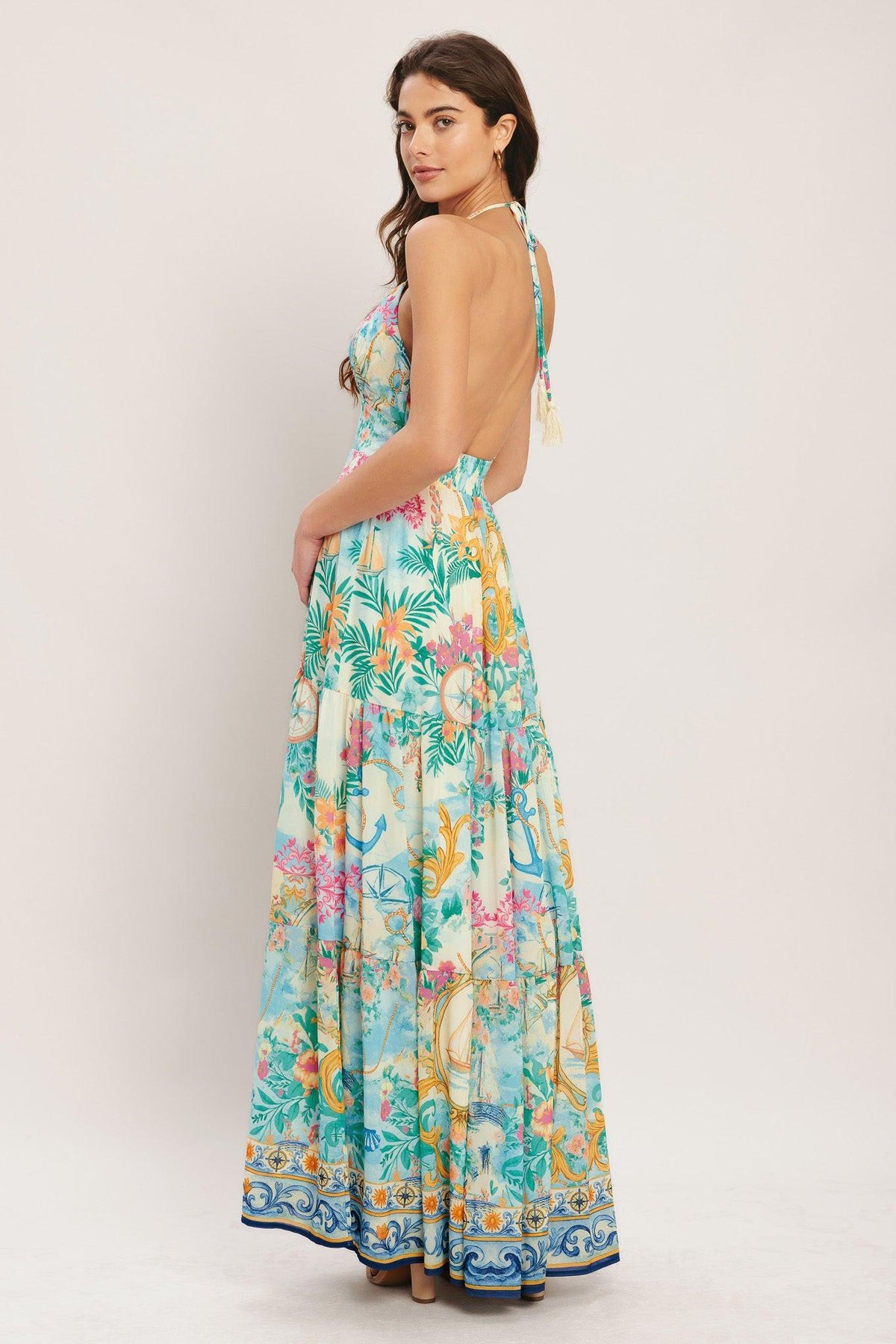 Saira Sail Away Woven Maxi Dress