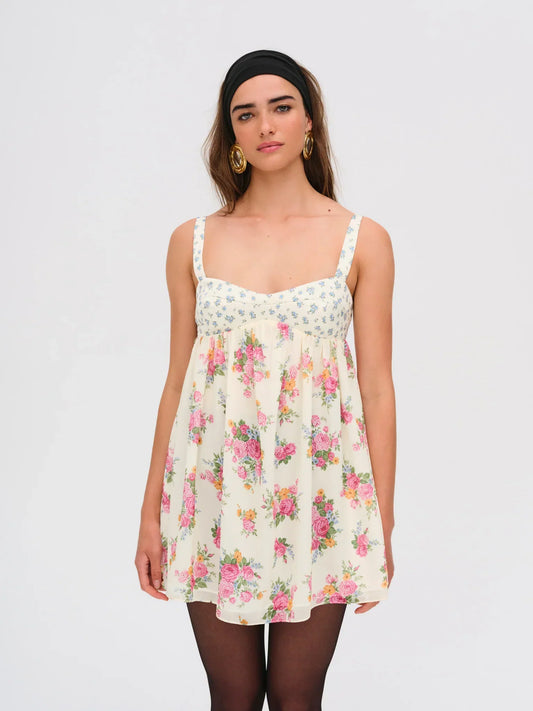 Fernanda Satin Mini Dress