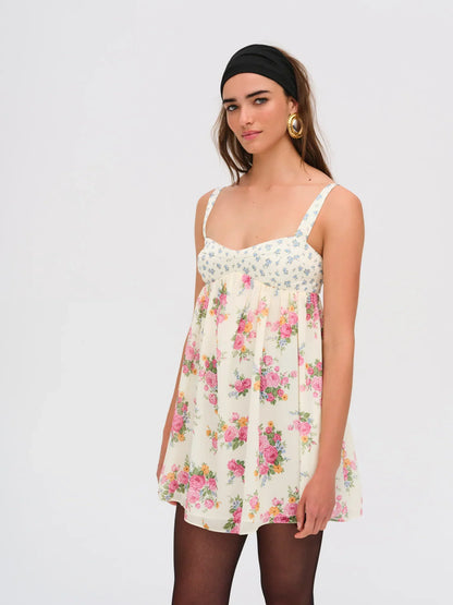 Fernanda Satin Mini Dress