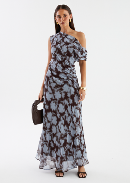 Flirtini One-Shoulder Maxi Dress