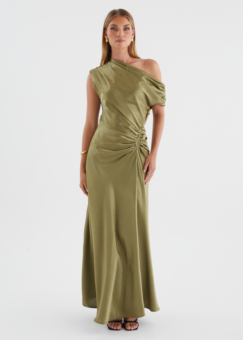 Flirtini One-Shoulder Maxi Dress