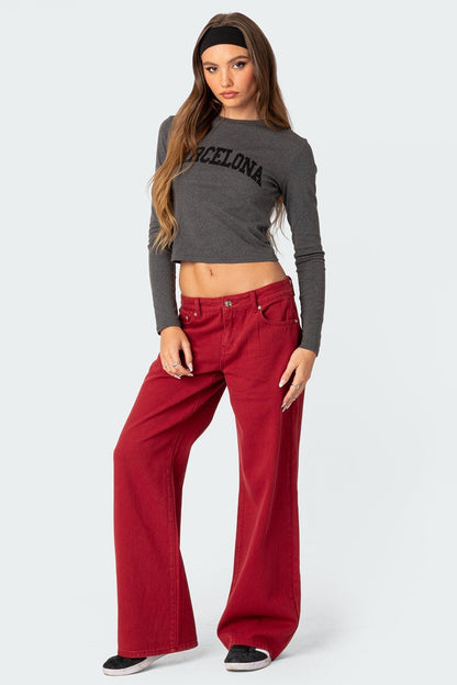 Eira Redlow Rise Jeans