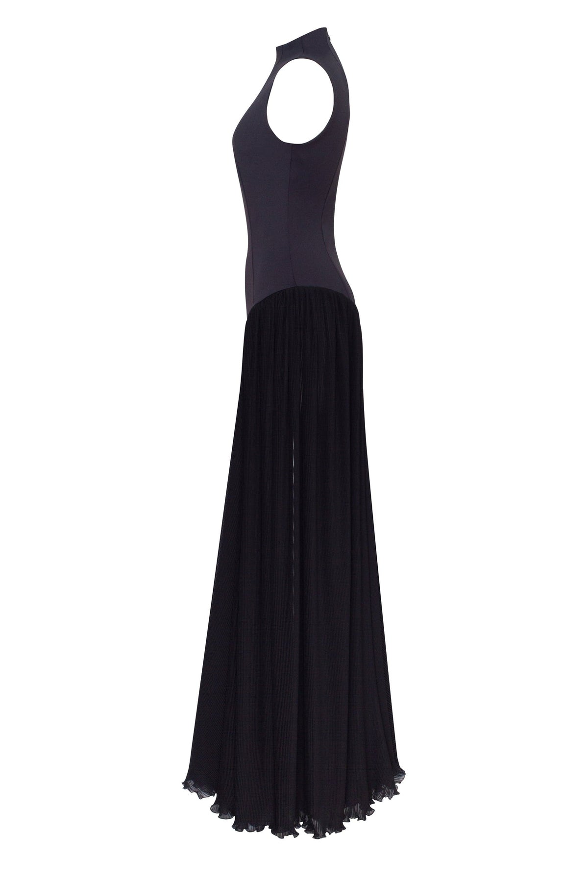 Dakota Mock Neck Maxi Dress