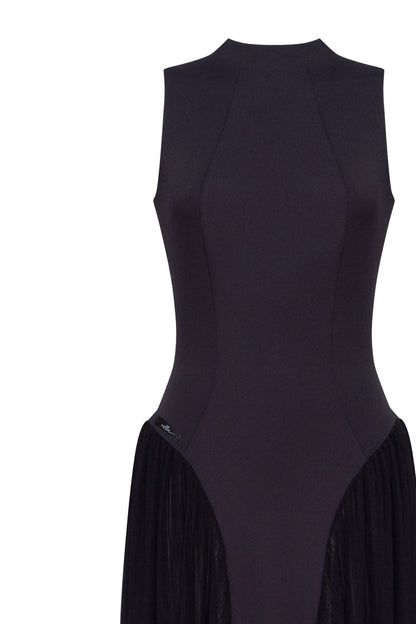 Dakota Mock Neck Maxi Dress