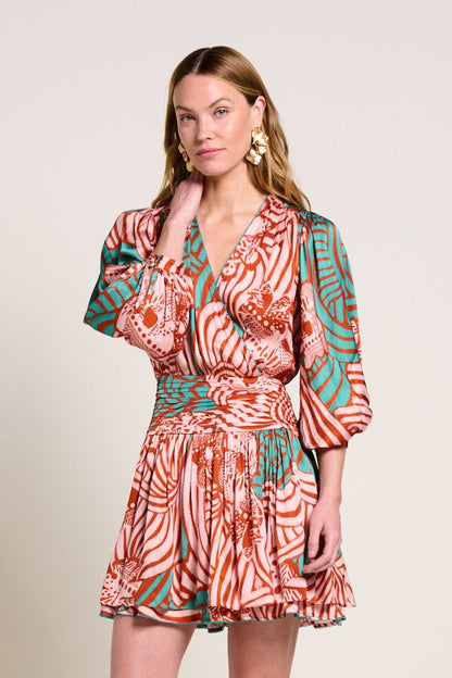 Gisela Jacquard Mini Dress
