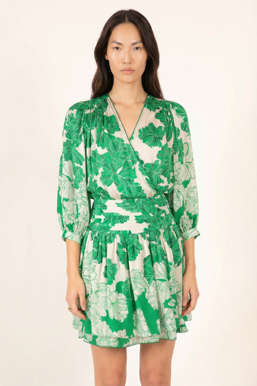 Gisela Jacquard Mini Dress