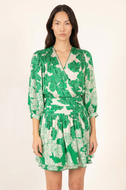Gisela Jacquard Mini Dress