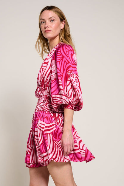 Gisela Jacquard Mini Dress