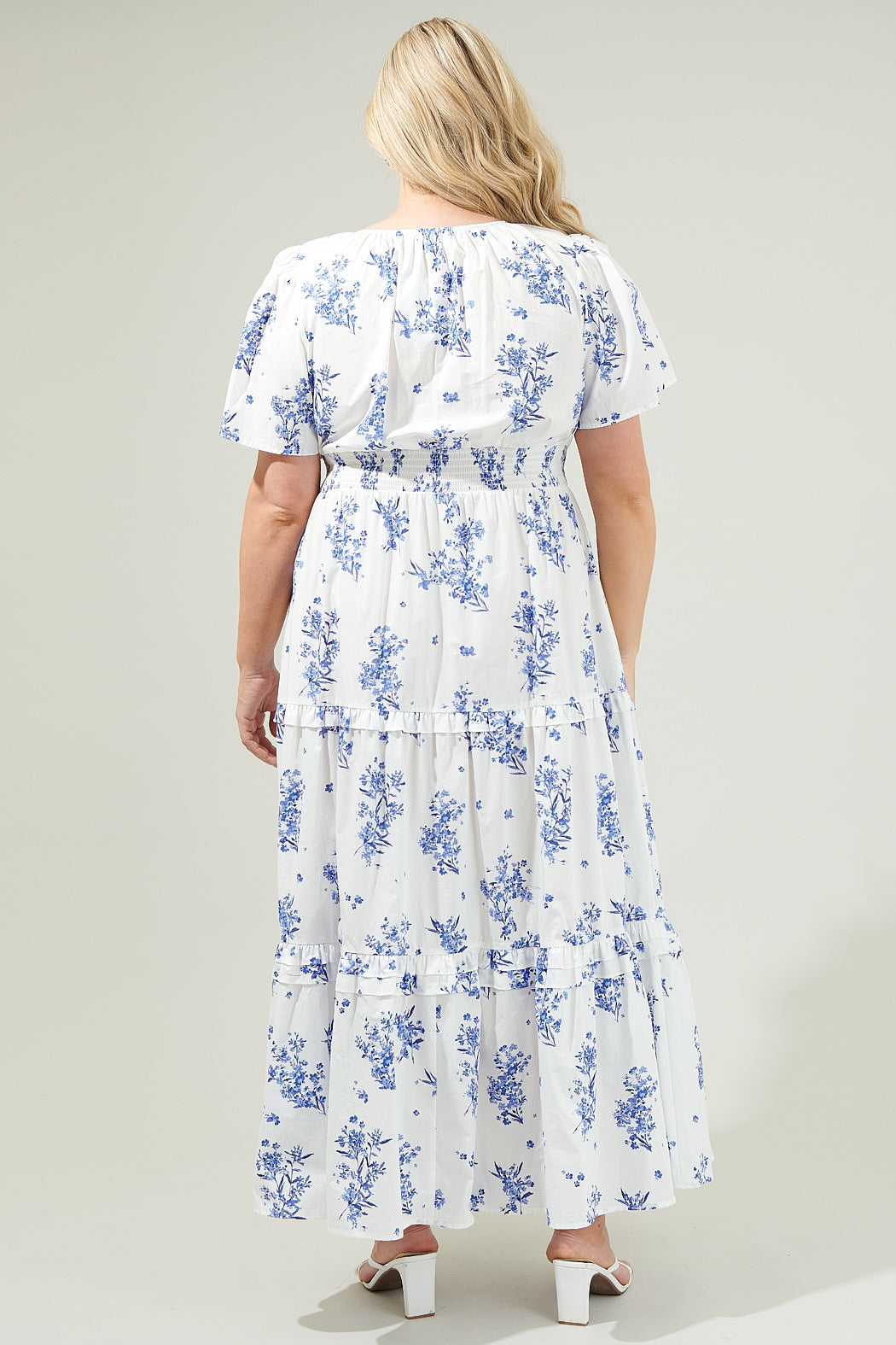 Bestia Floral Poplin Maxi Dress