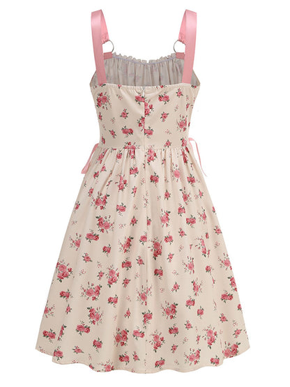 Pomeline Pink Floral Dress