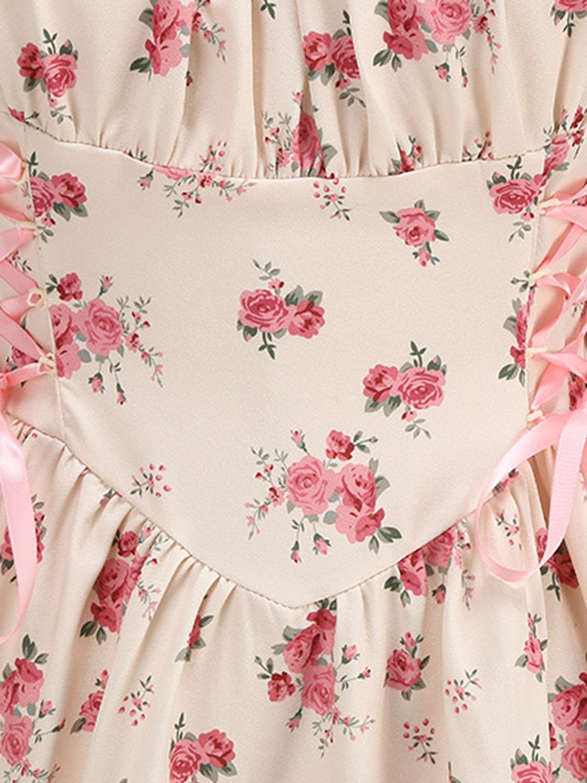 Pomeline Pink Floral Dress