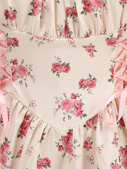 Pomeline Pink Floral Dress
