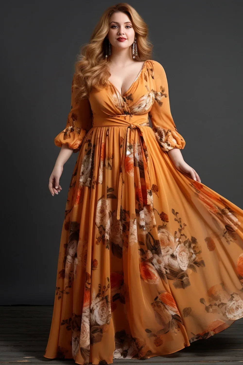 Tala Wrap Maxi Dress