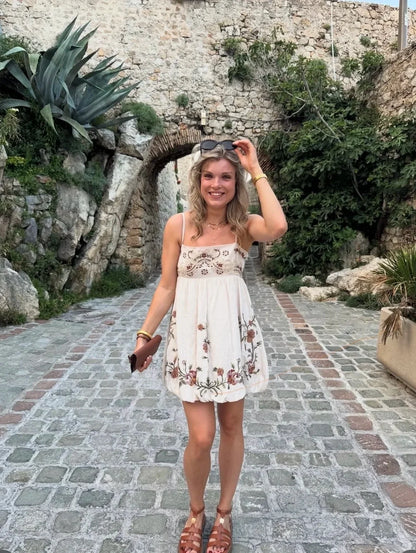 Odessa Cotton Floral Dress