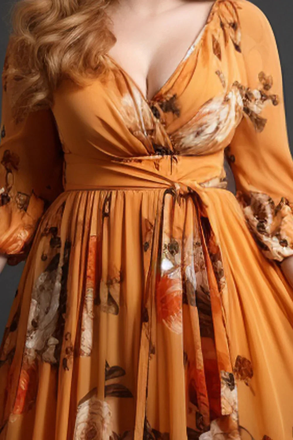 Tala Wrap Maxi Dress