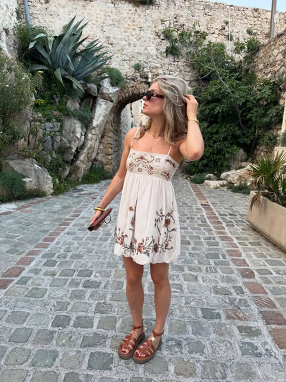 Odessa Cotton Floral Dress