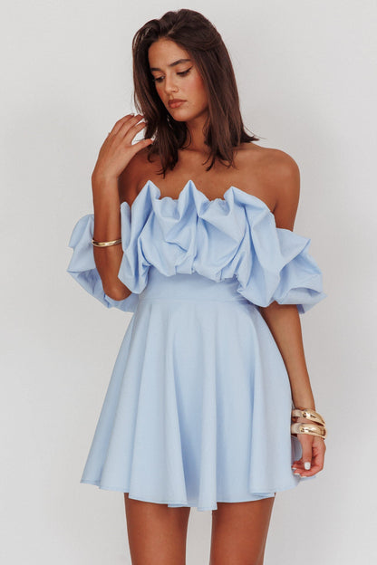 Kailynn Off-Shoulder A-Line Mini Dress