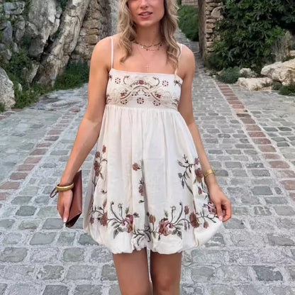 Odessa Cotton Floral Dress