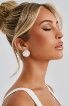 Nova Circle Statement Earrings