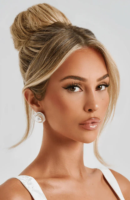 Nova Circle Statement Earrings