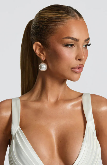 Natasha Pearl Drop Earrings